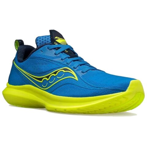 Saucony Kinvara Essence 13 Abrasion Resistant Low top Marathon Running Shoes Women’s Blue Yellow