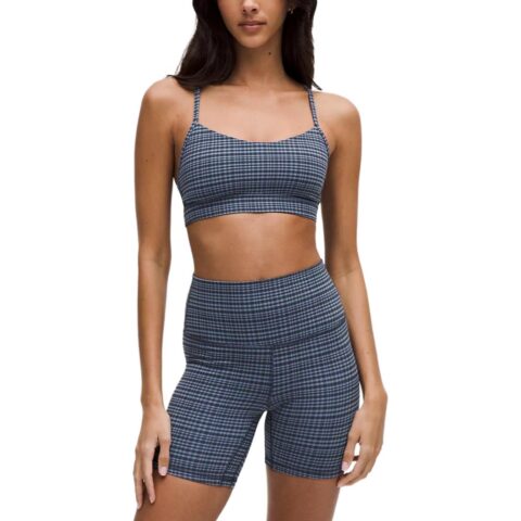 Lululemon Yoga Underwear Women’s Washed Blue Plaid