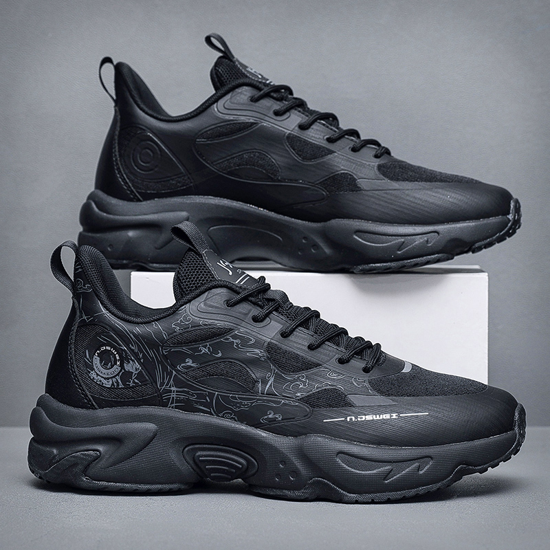 JSWEI Slip Resistant Abrasion Resistant Low top Sprint Running Shoes Men’s