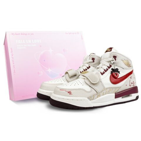 Jordan Legacy 312 Slip Resistant Abrasion Resistant Slip Resistant Abrasion Resistant High top Vintage Basketball Shoes