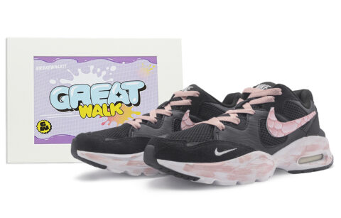 Nike Air Max Fusion Slip Resistant Abrasion Resistant Low top Running Shoes Women’s Black