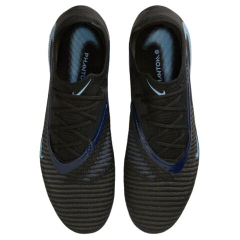 Nike Phantom 6 Soft And Comfortable Abrasion Resistant Soccer Shoes Unisex Black