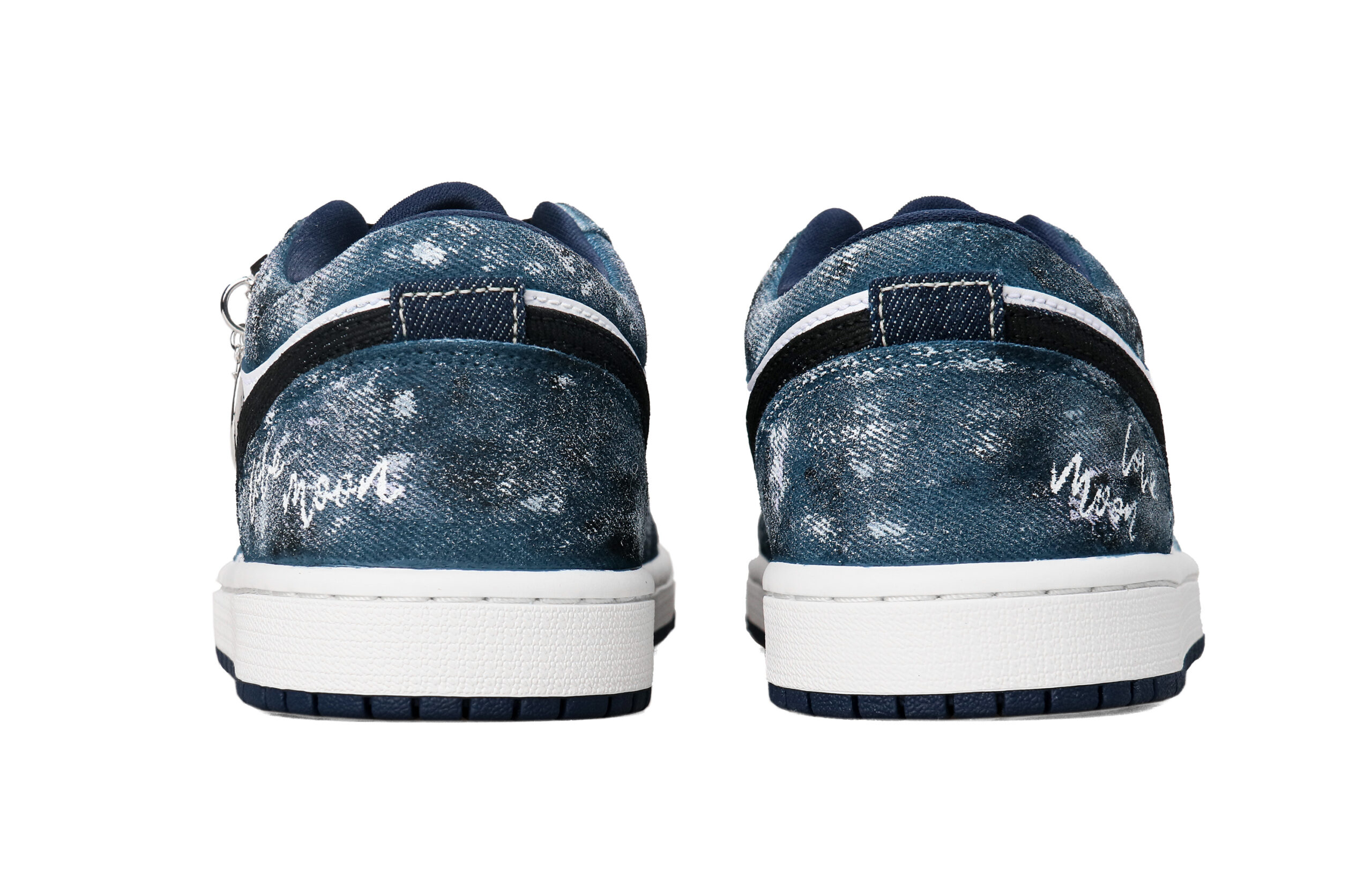 Jordan Air Jordan 1 Extreme Custom, Starlight Curtain Abrasion Resistant Abrasion Resistant Low top