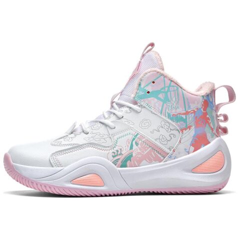 BIANSULONG Cushioning Slip Resistant Support Balance Height Increasing High top Basketball Shoes Unisex