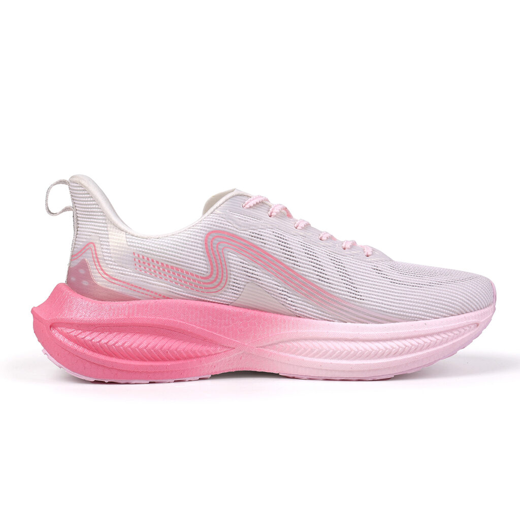 SAIQI Low top Supercritical Casual Running Shoes Unisex Pink Swift