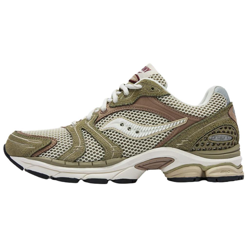 Saucony ProGrid Triumph Victory 4 Running Shoes Unisex Green Brown