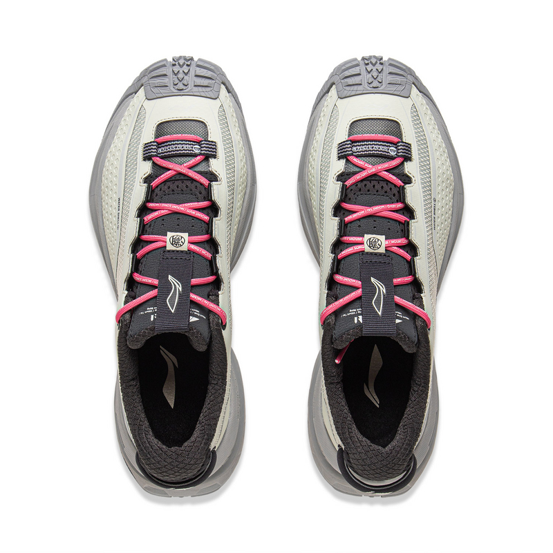 Li Ning Outdoor CF Tracing, Xingchuan Low top Hiking Shoes Unisex Ore Gray