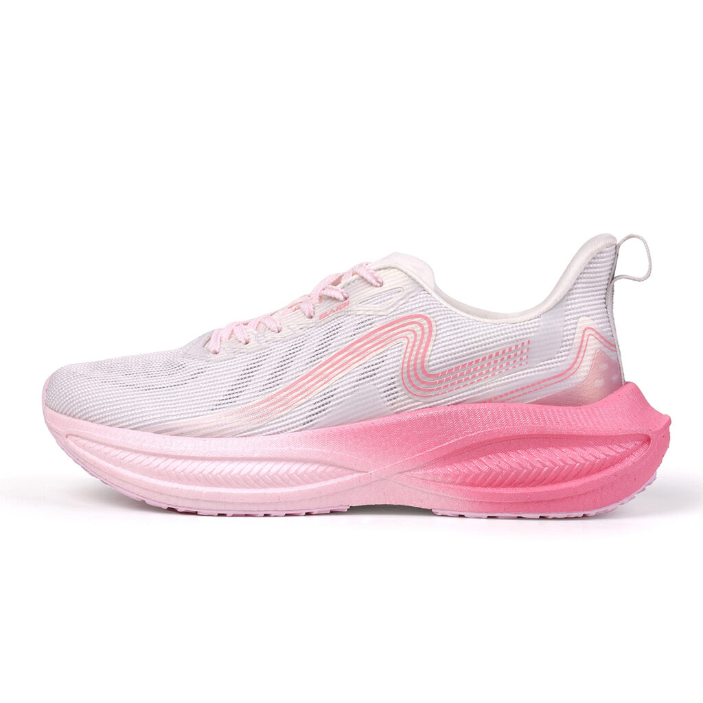 SAIQI Low top Supercritical Casual Running Shoes Unisex Pink Swift