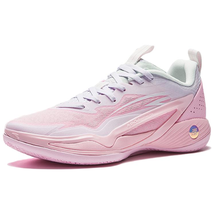 CHAOJIANTA Breathable Lightweight Rebound Low top Basketball Shoes Men’s Pink