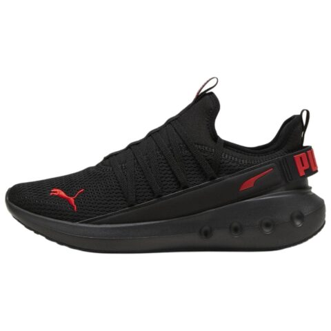 PUMA SOFTRIDE Carson Slip Resistant Abrasion Resistant Low top Casual City Commuting Running Shoes Unisex Black Red