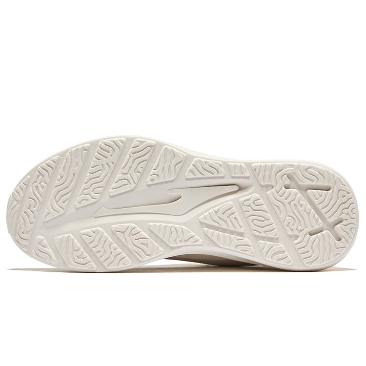 Erke Cloud Journey Comfortable And Breathable Cushioning Rebound Low top Running Shoes Women’s Ivory White Powder