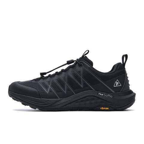 FILA WOLF 2+ Wear resistant And Lightweight Low top Outdoor Shoes Men’s Galloping Horse Black