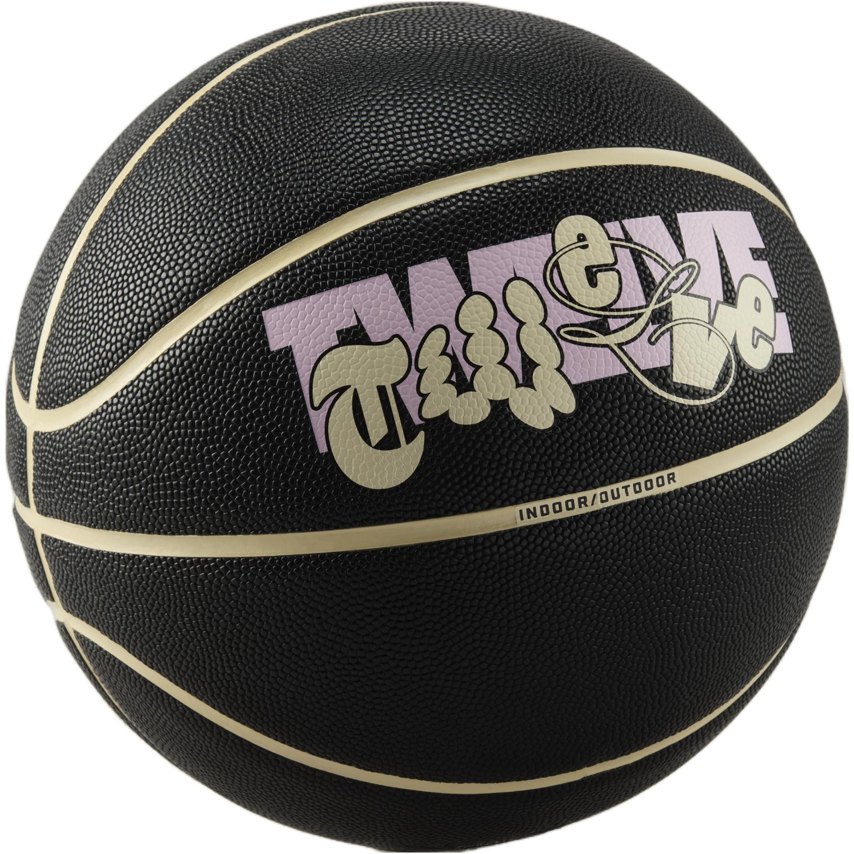 Nike Ja All Court 8P Rubber Basketball Black Size 7 Ball Training Unisex