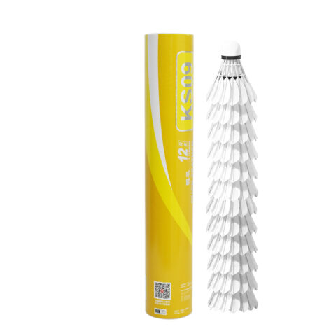 Li Ning KS09 1 Duck Feather Shuttlecock 12 Pack Duck Feather Shuttlecocks
