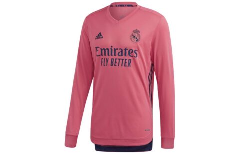 Adidas Real Madrid Soccer Jerseys Men’s Spring Pink Moderate Straight Fit