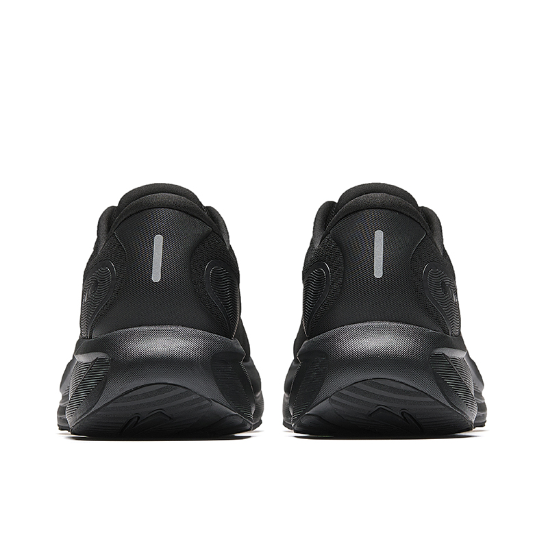 Anta Textile, Synthetic Leather Low top PG7 Casual Running Shoes Men’s Black