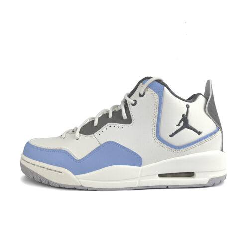 Jordan Courtside 23 Cushioning Slip Resistant Mid top Vintage Basketball Shoes Men’s Blue White
