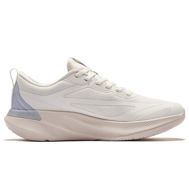 Erke Cushioning Rebound Low top City Commuting Running Shoes Women’s Microcrystal White Smoky Purple