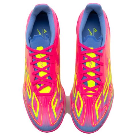 Adidas F50 League Abrasion Resistant Abrasion Resistant Soccer Shoes Unisex Pink