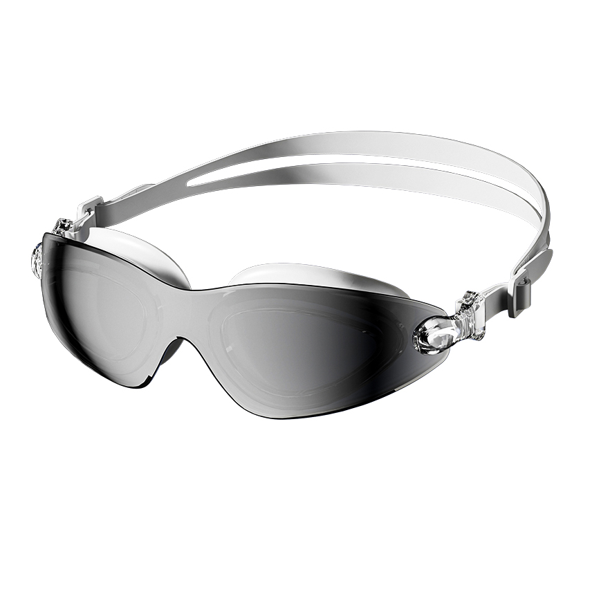 Anta Swim Goggles Polycarbonate/Silicone Swimming Center Unisex