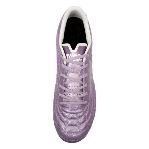 TLSS. MG Multi Ground Artificial Turf Cushioning Anti Twist Slip Resistant Soccer Shoes Unisex Light Purple