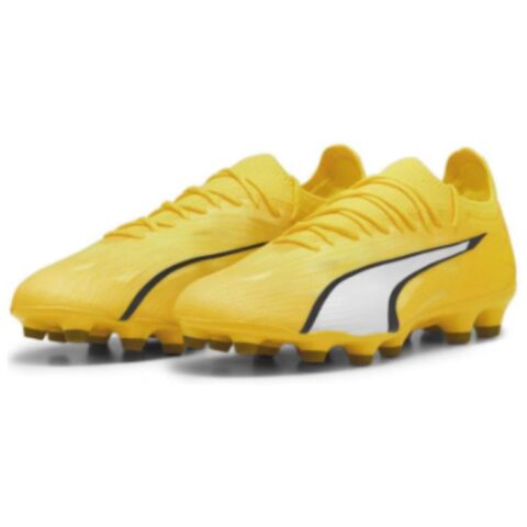 PUMA Ultra Ultimate AG Artificial Ground HG Hard Ground Soccer Shoes Men’s Yellow