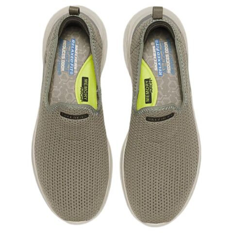 Skechers Sports Life Collection Cushioning, Wear Resistant Low top Casual Shoes Men’s Taupe