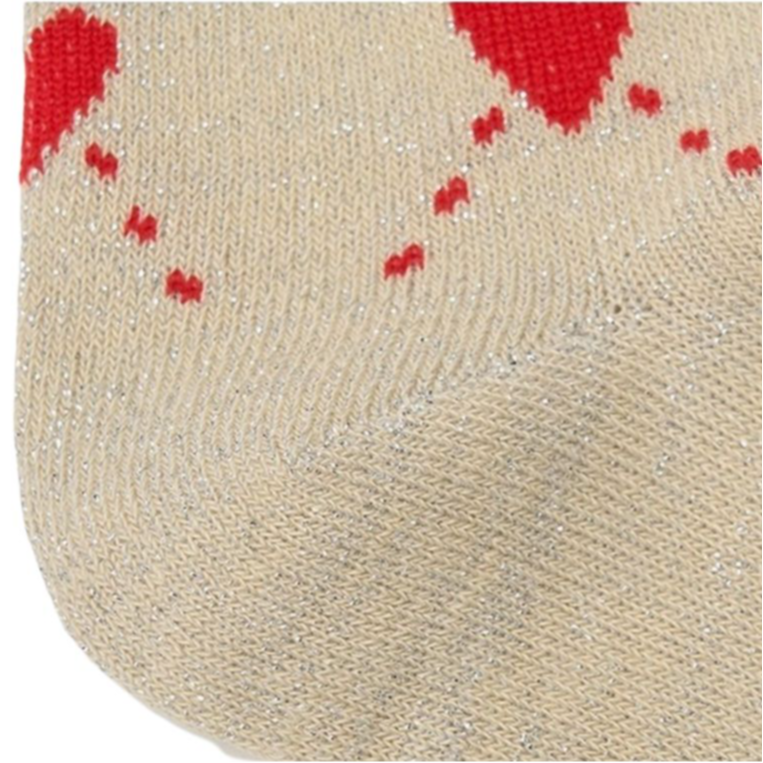 MLB Crew Socks Unisex Light Beige