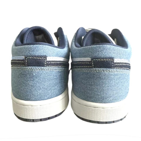Jordan Air Jordan 1 Vintage Basketball Shoes Men’s Low Top White/Blue