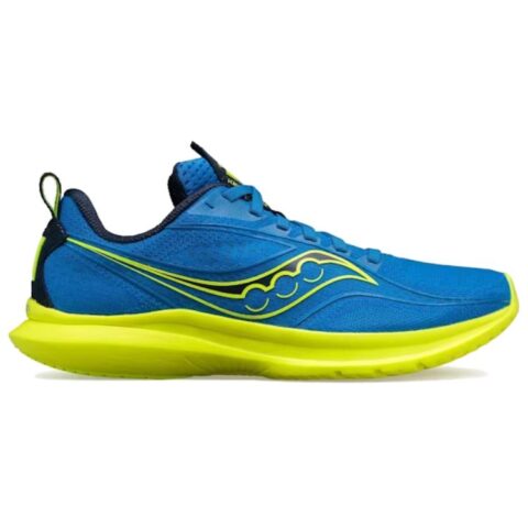 Saucony Kinvara Essence 13 Abrasion Resistant Low top Marathon Running Shoes Women’s Blue Yellow