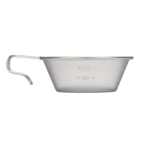 Snow Peak Tableware Snow Peak Snow Khaki Bowl 1 2 Persons Titanium Steel 310ml