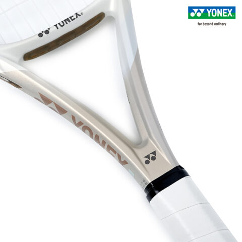 YONEX 250g Racket Weight 100 Square Inches Head Size White Unisex Carbon Tennis Rackets