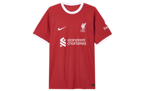 Nike Liverpool 2023/24 Season Sports Apparel Soccer Jersey Men's Red White