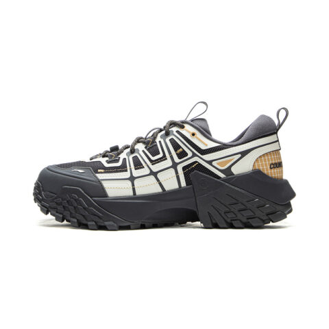 Li Ning Outdoor CF Tracing Cushioning Rebound Low top Outdoor Shoes Unisex Black White Blue