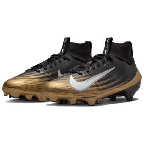 Nike Vapor Pro 1 Abrasion Resistant Abrasion Resistant Soccer Shoes Unisex Black Gold