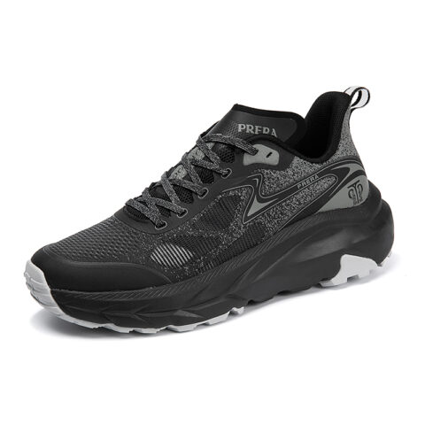 BIANSULONG Cushioning Slip Resistant Abrasion Resistant Support Height Increasing Low top Running Shoes Unisex