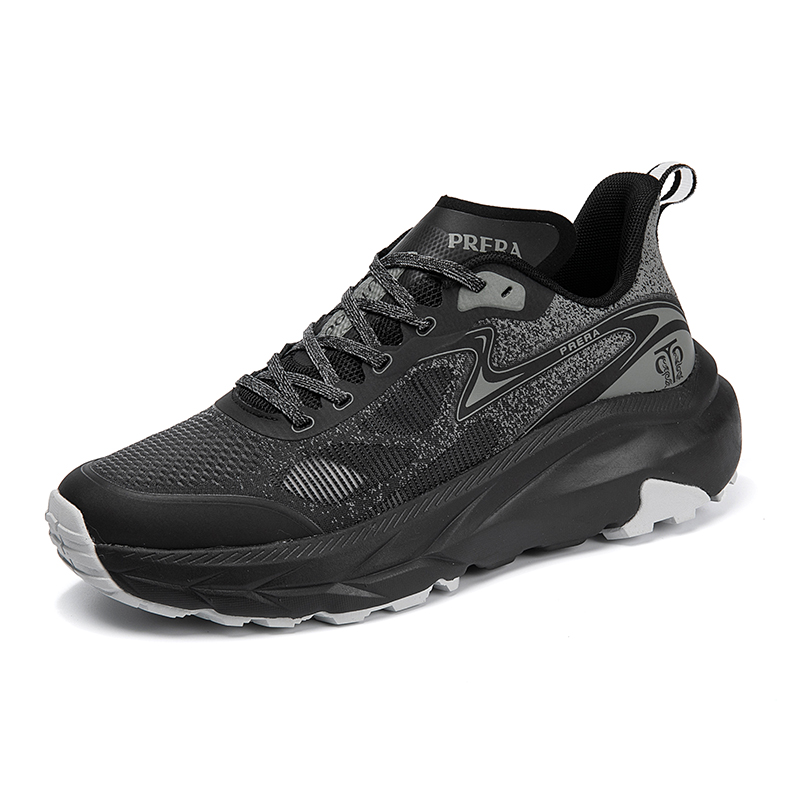 BIANSULONG Cushioning Slip Resistant Abrasion Resistant Support Height Increasing Low top Running Shoes Unisex