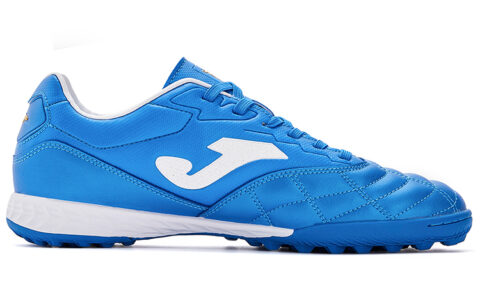Joma Liga T1 Tf Turf Synthetic Leather Slip Resistant Coverage Soccer Shoes Men’s Blue White