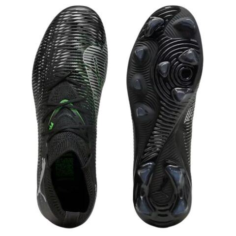 PUMA FUTURE 8 MATCH Natural Grass Abrasion Resistant Soccer Shoes Unisex Black