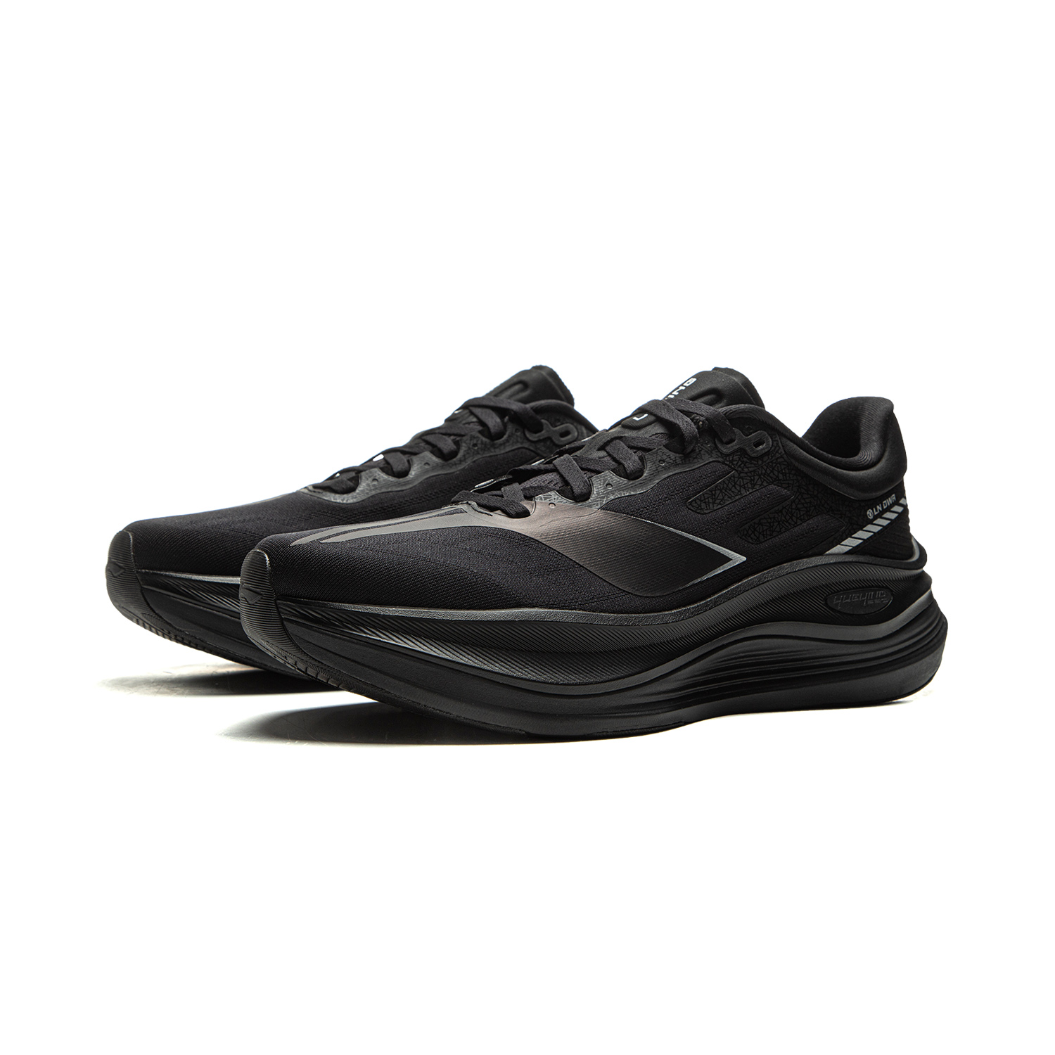 Li Ning Yueying 5pro Low top BOOM Technology Casual Long Distance Running Sprint Running Shoes Men’s Black