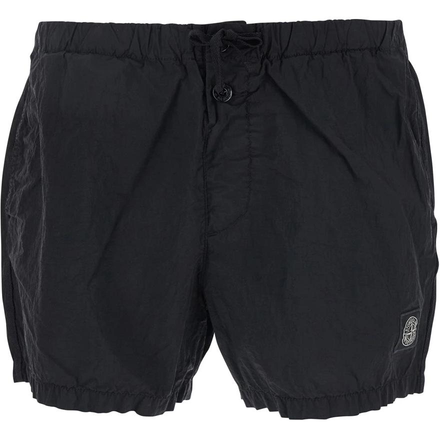 STONE ISLAND Compass Patch Mid Rise Swim Shorts