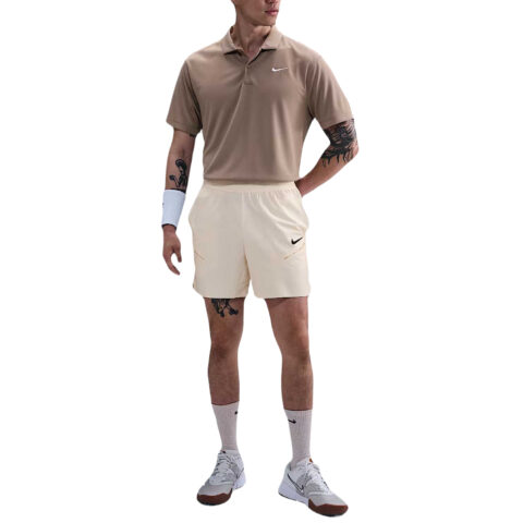 Nike Dri FitSLAM Tennis Bottom Men’s Ivory White