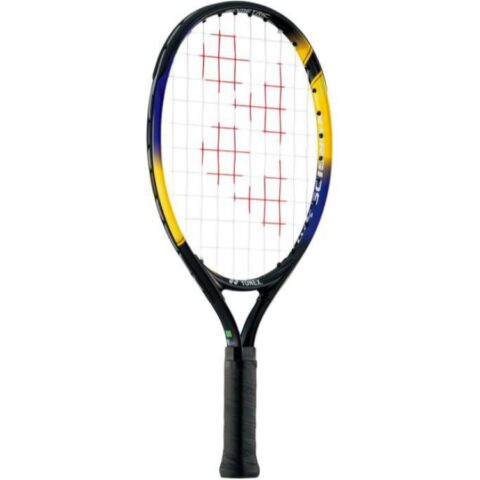 YONEX KYRGIOS Jr 17 160g Racket Weight 58 Square Inches Head Size Yellow Blue Kids’ Aluminum Tennis Rackets