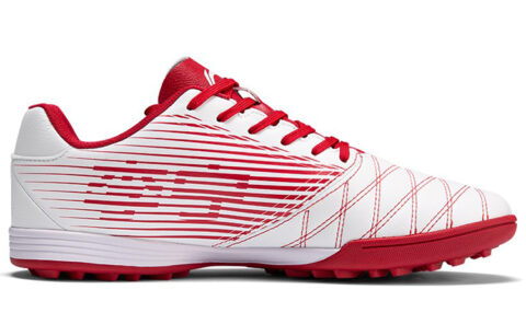Li Ning Comfortable TF Turf Artificial Turf Synthetic Leather Slip Resistant Abrasion Resistant Soccer Shoes Men’s