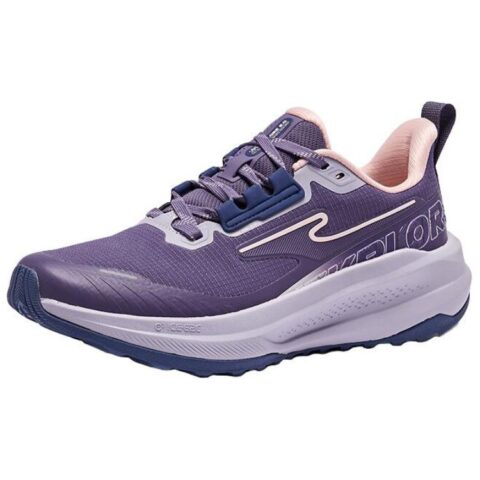 Erke Wild 2.0 Cushioning Slip Resistant Rebound Low top Running Shoes Women’s Purple Pink
