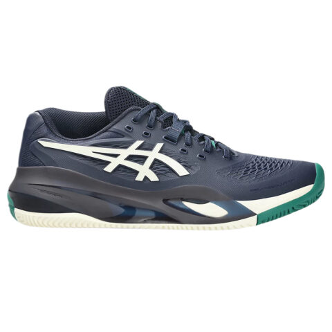 Asics GEL RESOLUTION X Abrasion Resistant Low top Tennis Shoes Men’s Blue