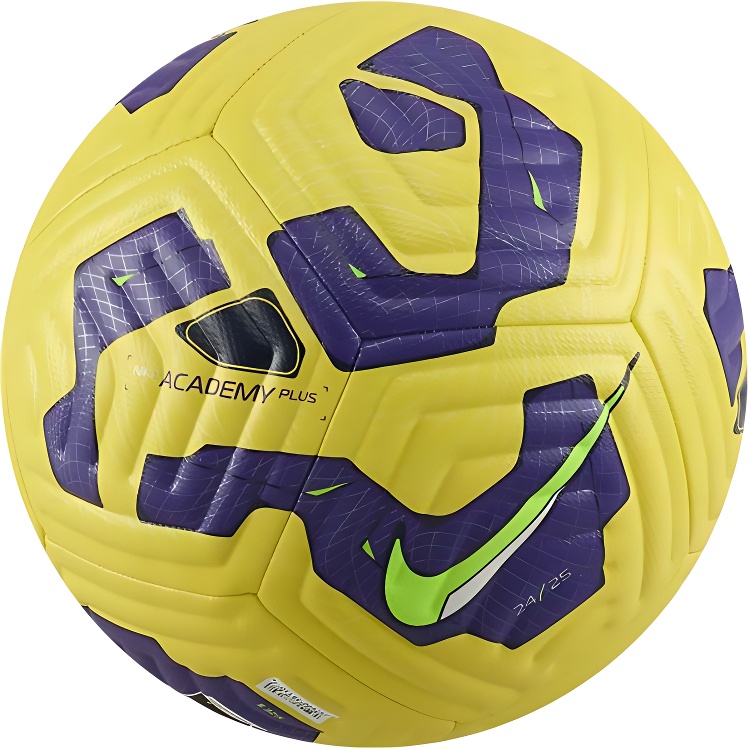 Nike Size 5 Soccer Ball Unisex Yellow Purple