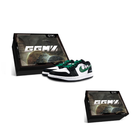 Jordan Air Jordan 1 Slip Resistant Abrasion Resistant Low top Vintage Basketball Shoes Women’s White