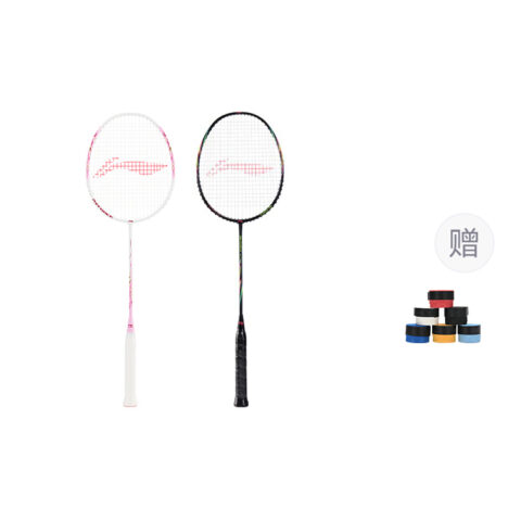 Li Ning Thunder 9 Shadow EX LIGHT Full Carbon Badminton Rackets Offensive Type Heavy Head, Stiff Shaft Entry level