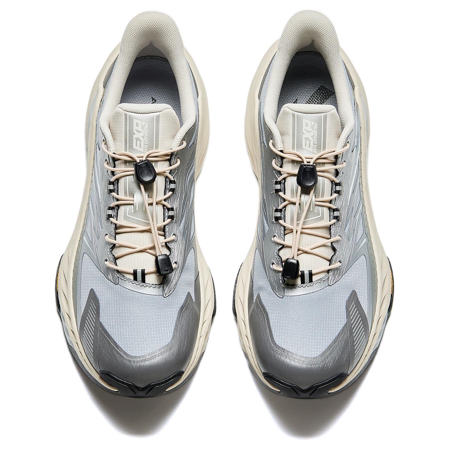 Anta Wild Exploration Cushioning Slip Resistant Cushioning Slip Resistant Low top Running Shoes Men’s White Gray
